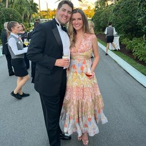 Zimmermann Postcard Pleated Dress